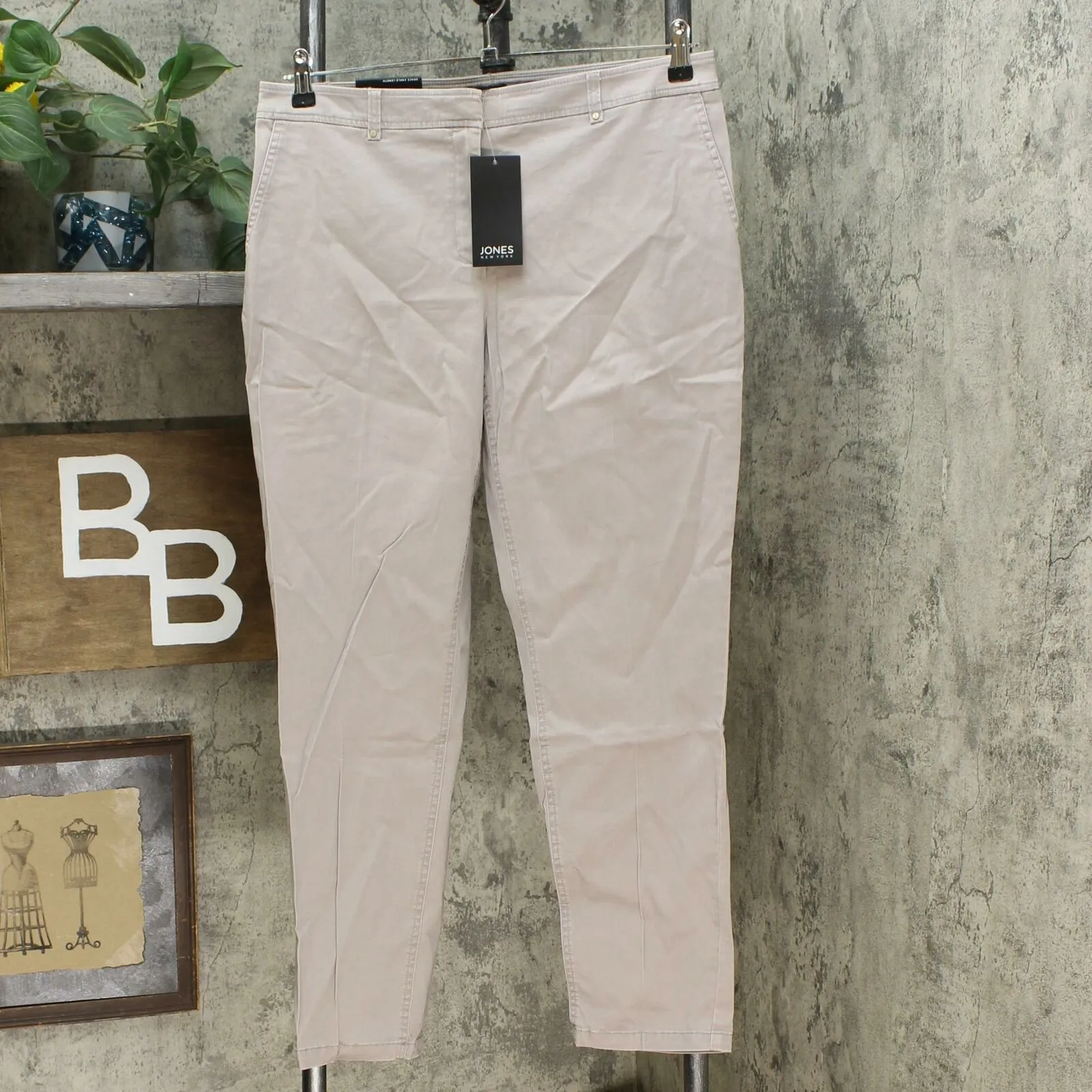 Jones New York Women's Grace Cotton Ankle Pants
