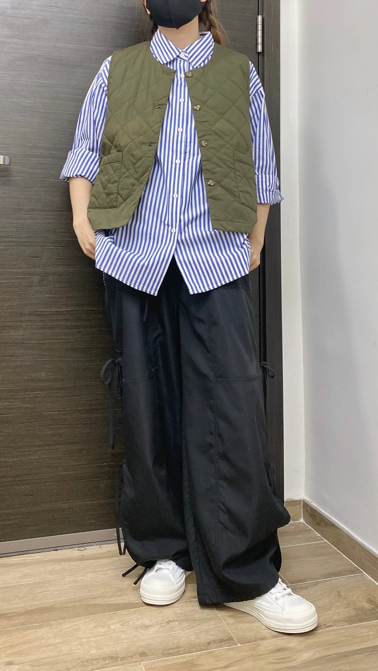 K426 三蝴蝶結 Cargo Pants