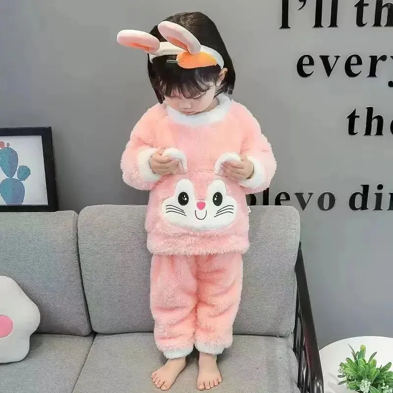 Kawaii Rabbit Plush Baby Set