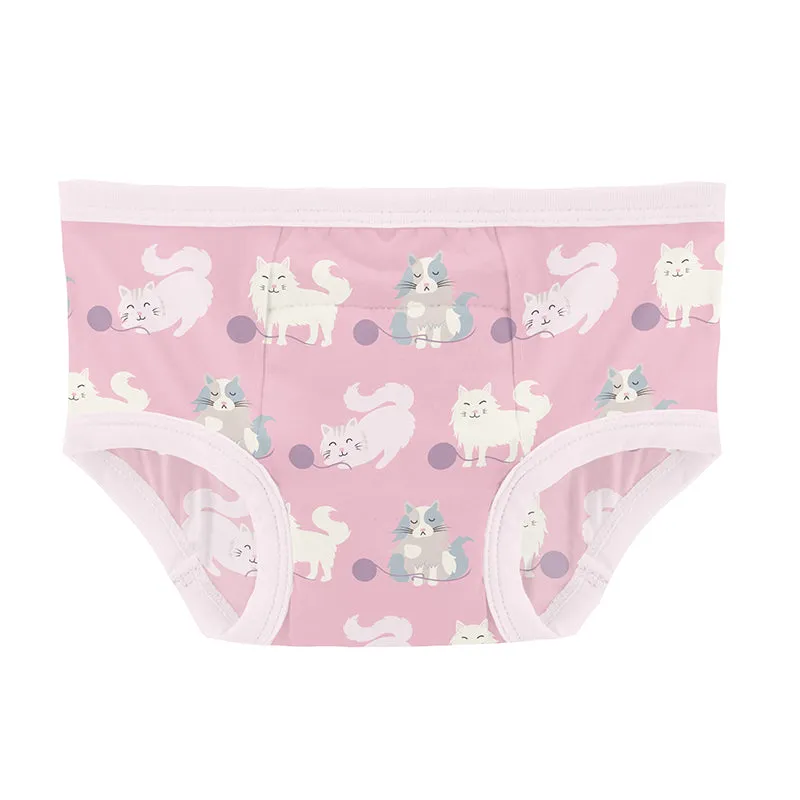 KicKee Pants Training Pants - Cake Pop Cats & Yarn