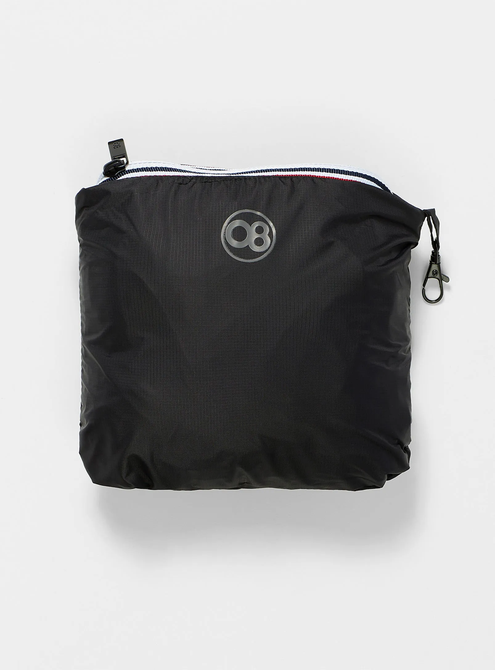 Kids black camo full zip packable rain jacket and windbreaker *** FINAL SALE***