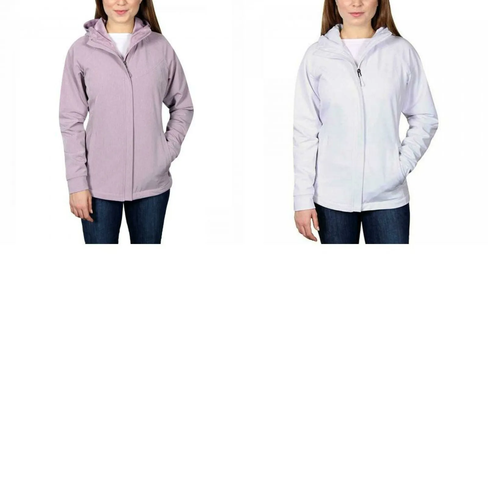 Kirkland Signature Women's Plush Fleece Lined Soft Shell Jacket