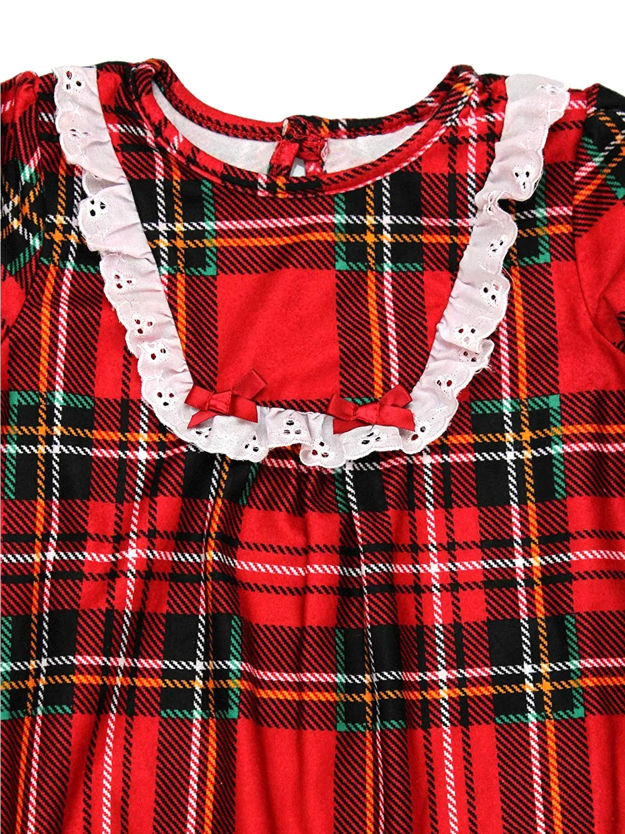 Komar Kids Plaid Holiday Nightgown