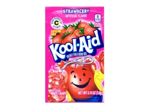 Kool Aid Soft Drink Mix Strawberry 48x6.5g