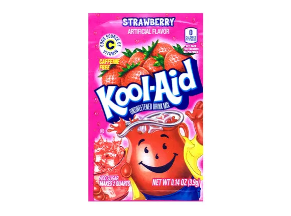 Kool Aid Soft Drink Mix Strawberry 48x6.5g