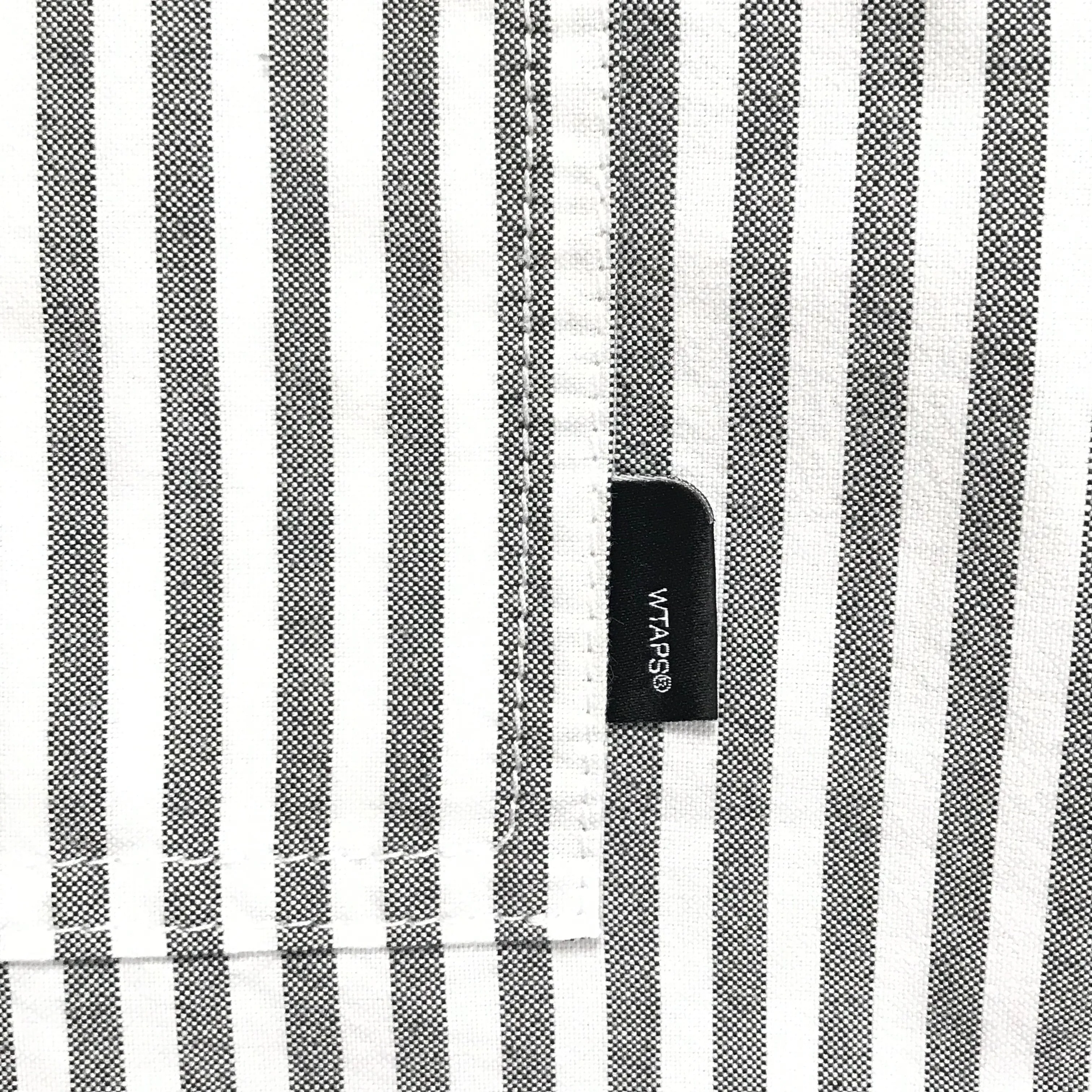 [L] WTAPS SODA STRIPED S/S SHIRT