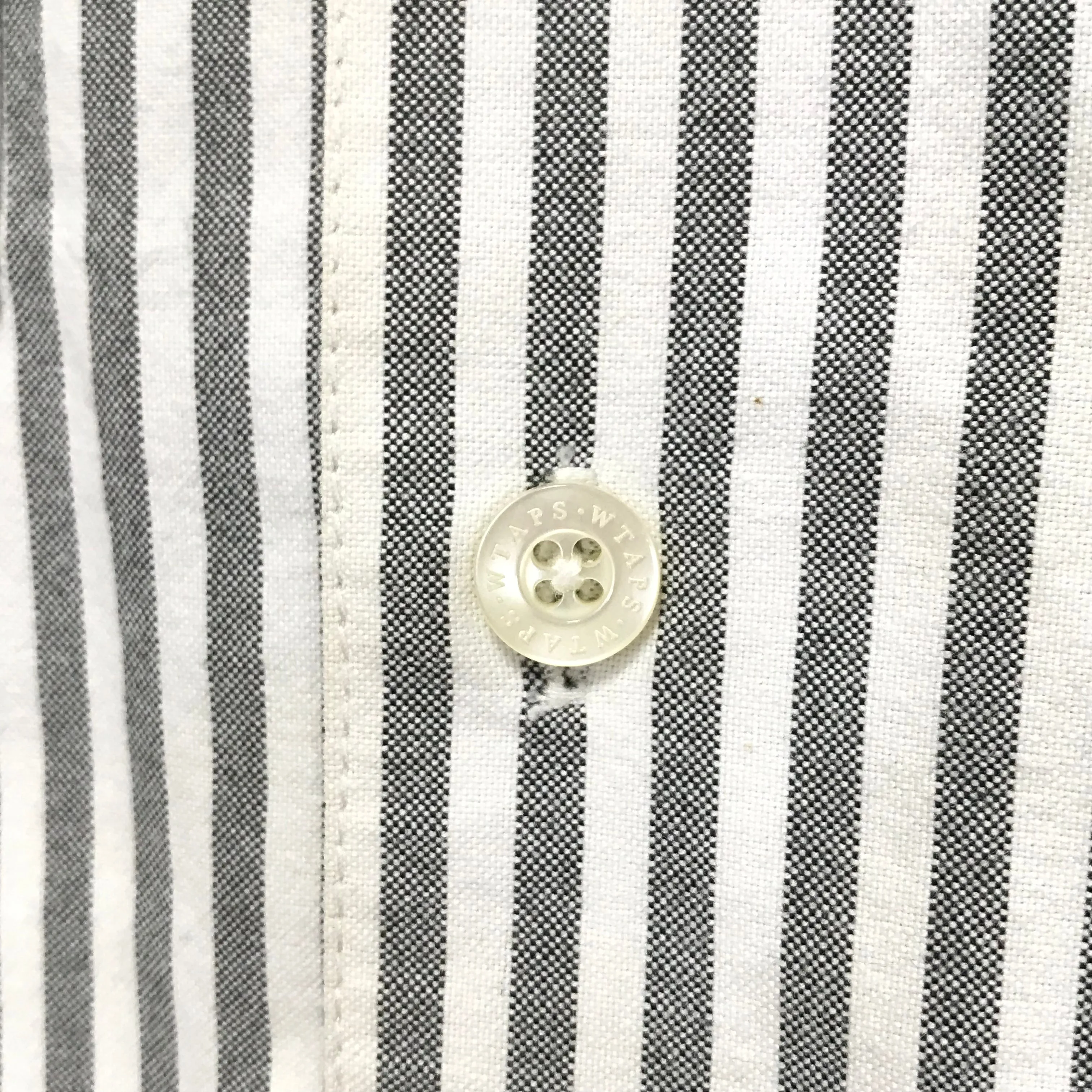 [L] WTAPS SODA STRIPED S/S SHIRT