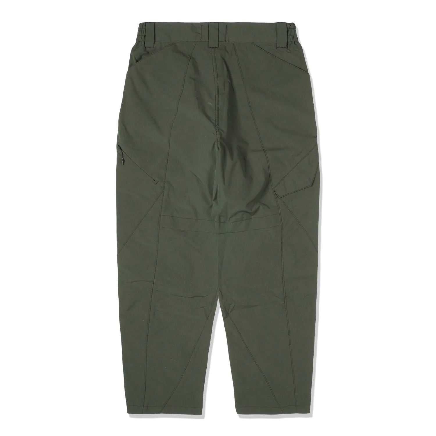 LAKH Men Divisional Baggy Tapered Pants Army Green DBTP-AMGN
