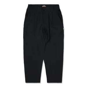 LAKH Men Divisional Baggy Tapered Pants Black DBTP-BLCK