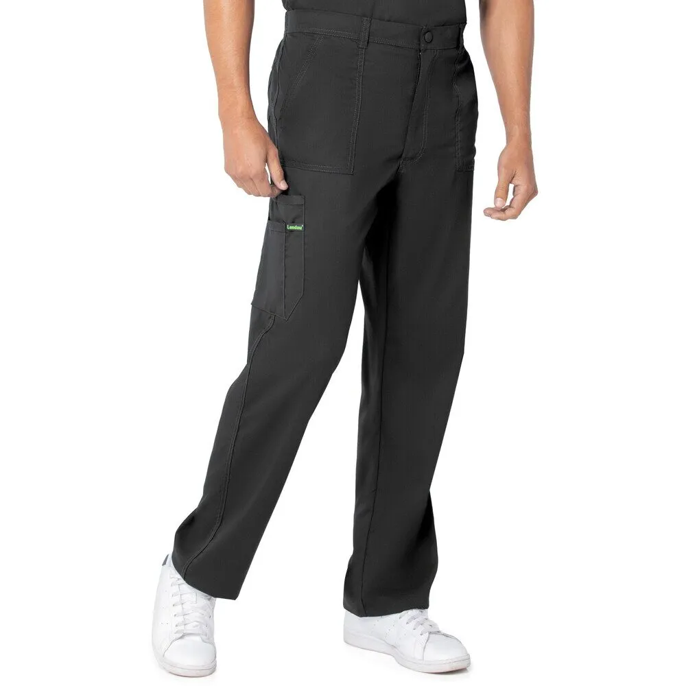 Landau Proflex Men's Straight-Leg Cargo Pants - BLACK / Sizes S - 5XL