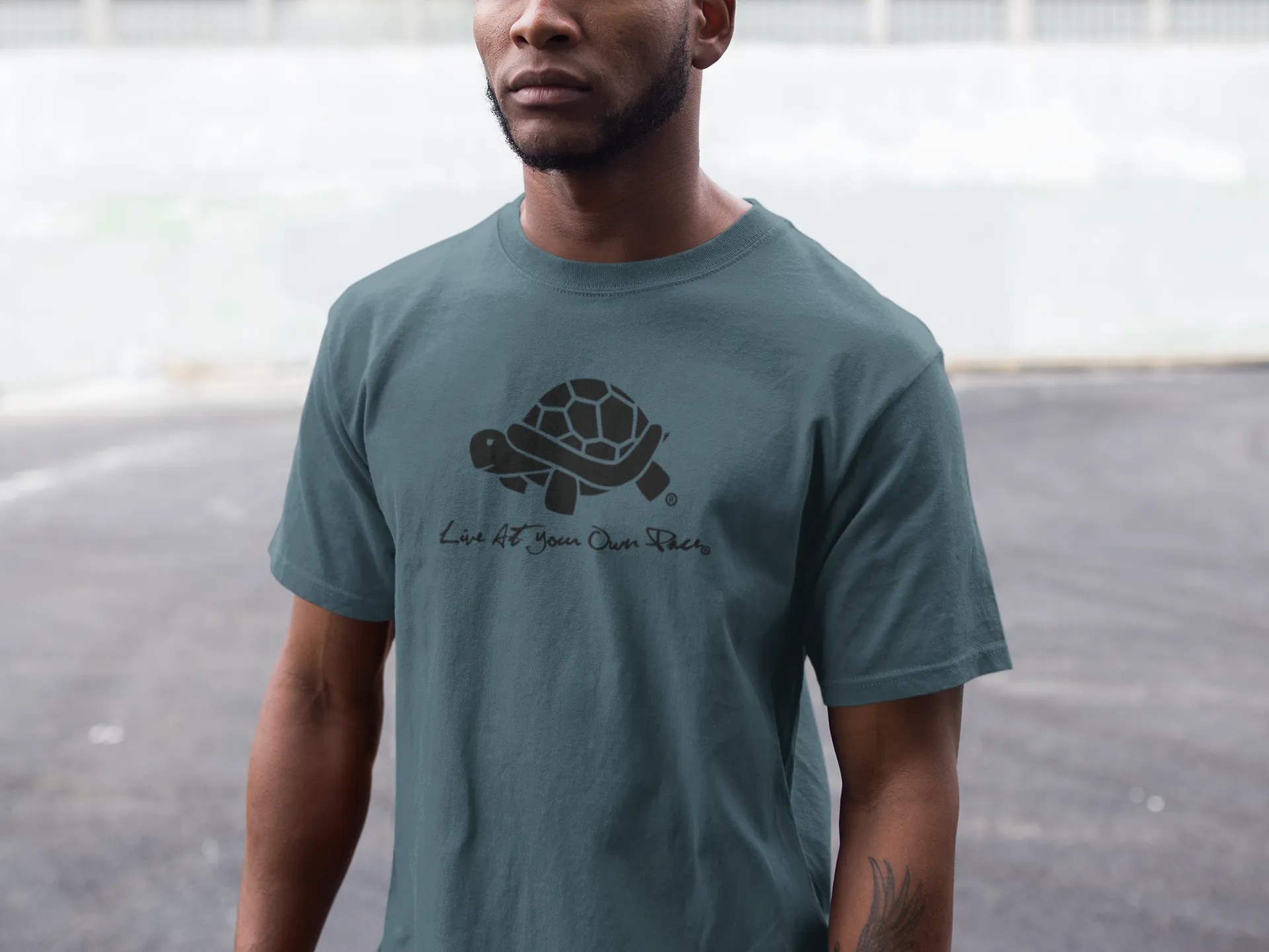 LAYOP Turtle Tee [Slate]
