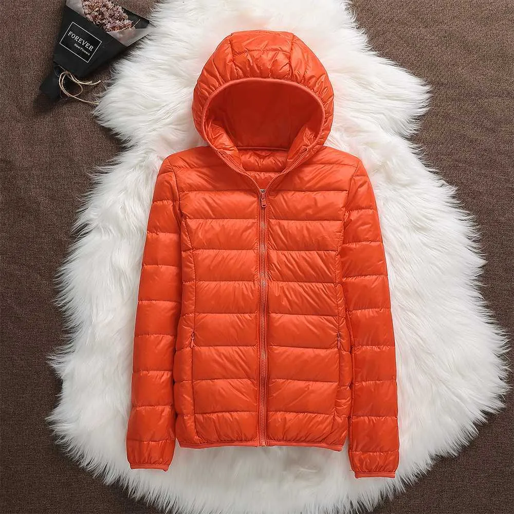 Leonie | Lightweight Waterproof Jacket – White Duck Down Filling