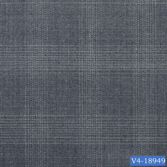 Light Grey Check Regular Suit