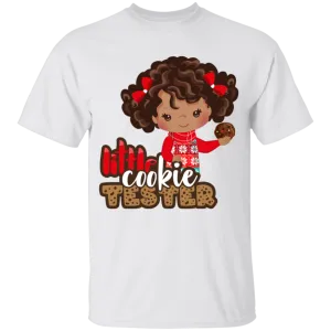 Little Cookie Tester Girl Cotton T-Shirt