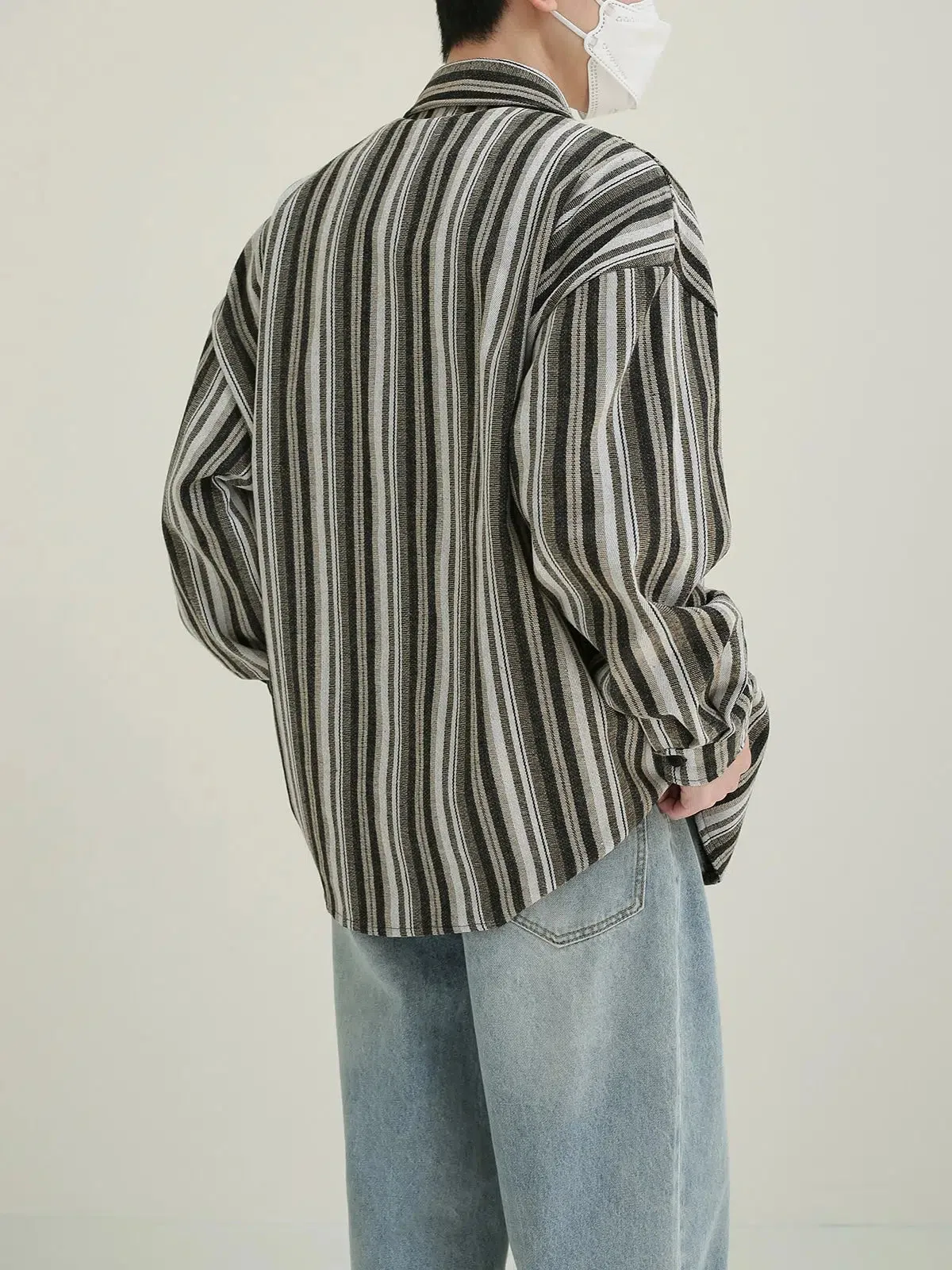 Long Sleeve Striped Shirt