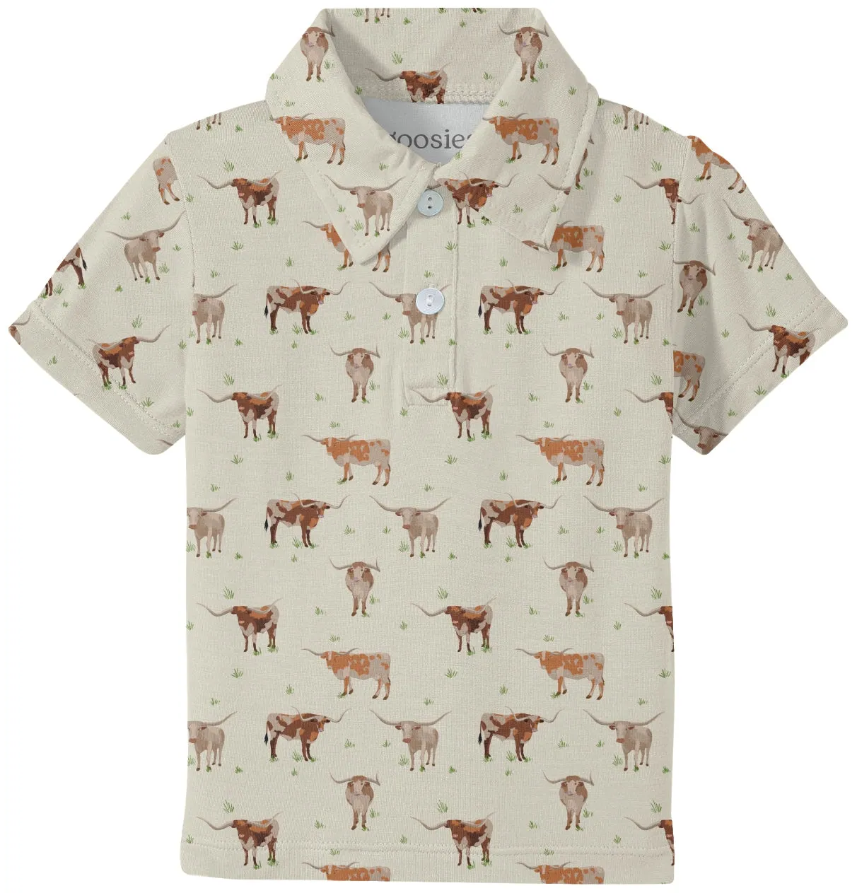 Longhorn Toddler Polo