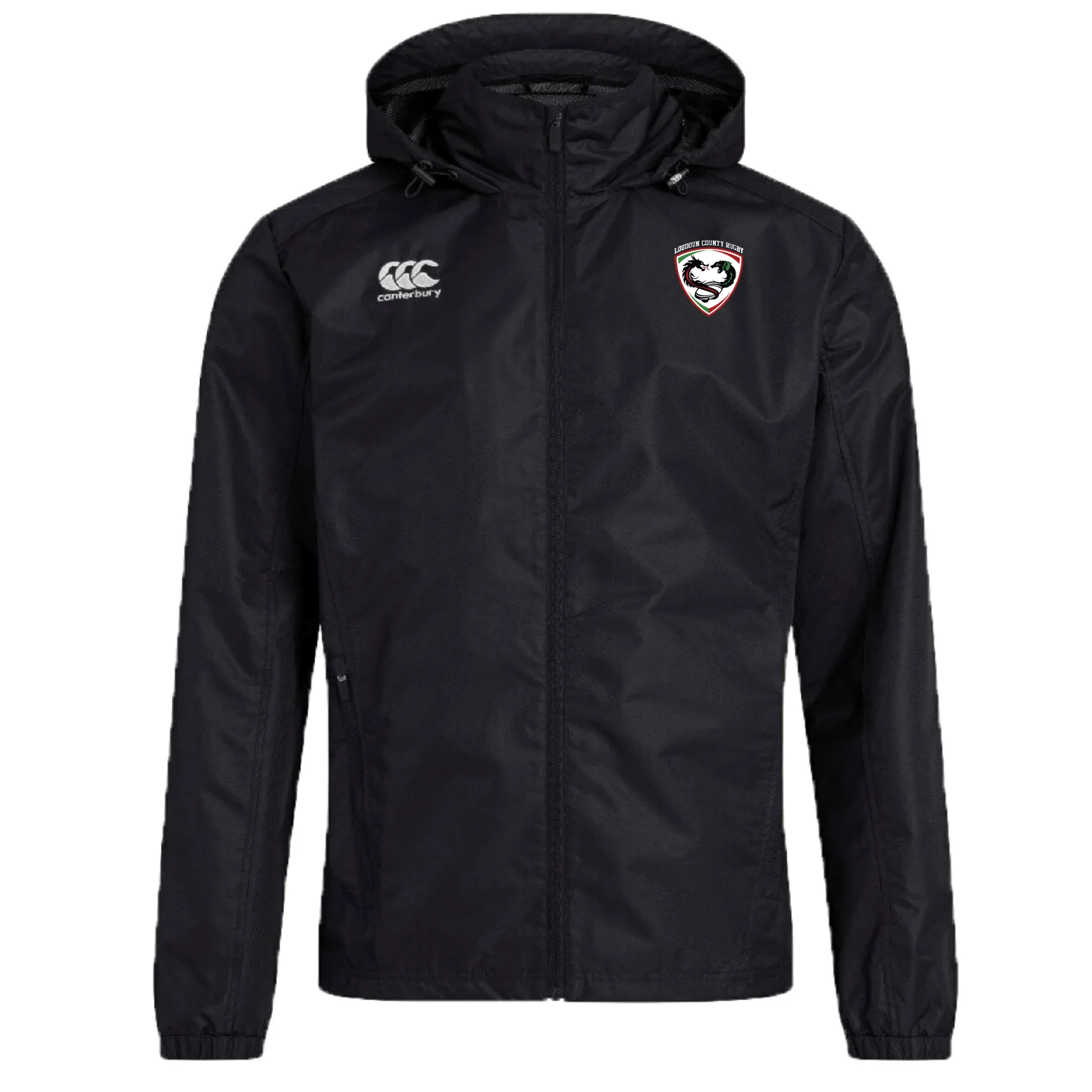 Loudoun Club Vaposhield Full Zip Rain Jacket by Canterbury