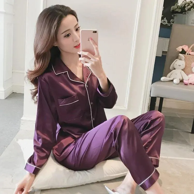 Luxe Lady Satin Sleepwear