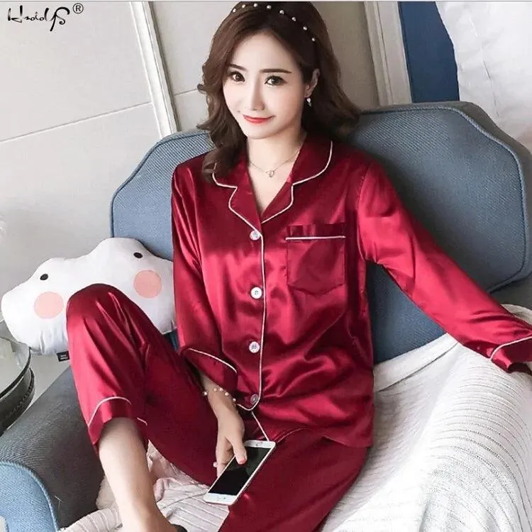 Luxe Lady Satin Sleepwear