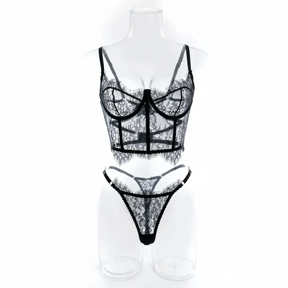 Luxe Sugar Lace Ensemble