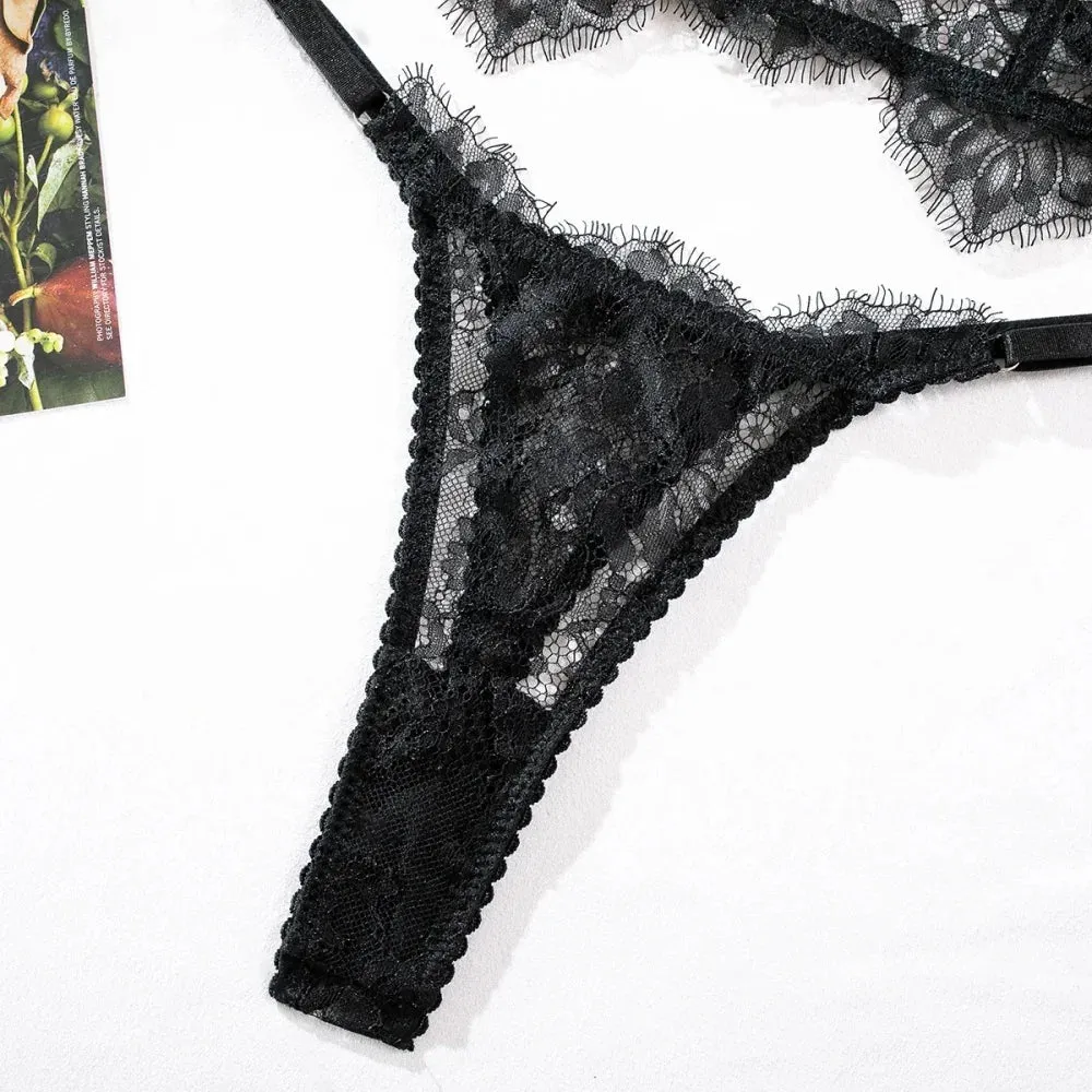 Luxe Sugar Lace Ensemble