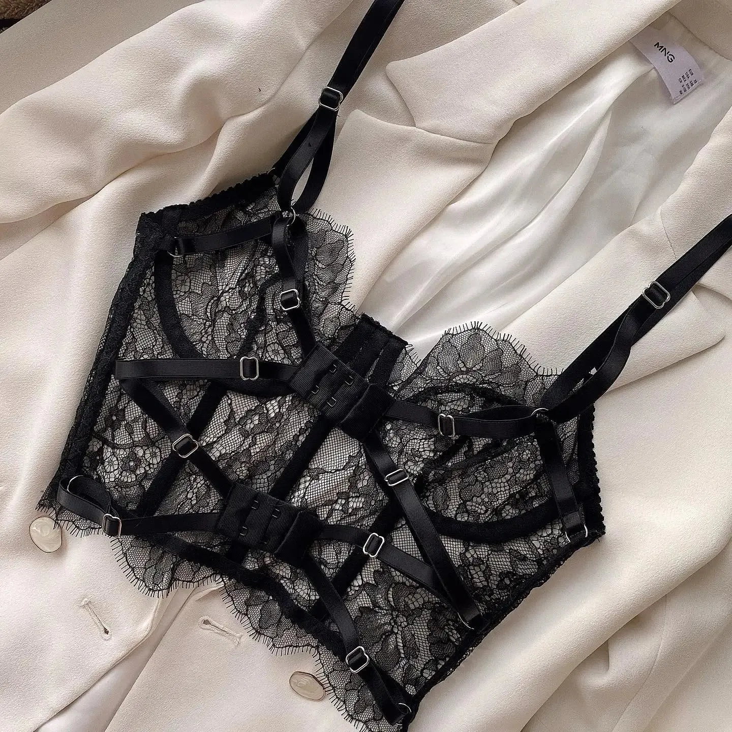 Luxe Sugar Lace Ensemble