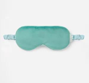 Luxe Velvet Eye Mask- Seafoam