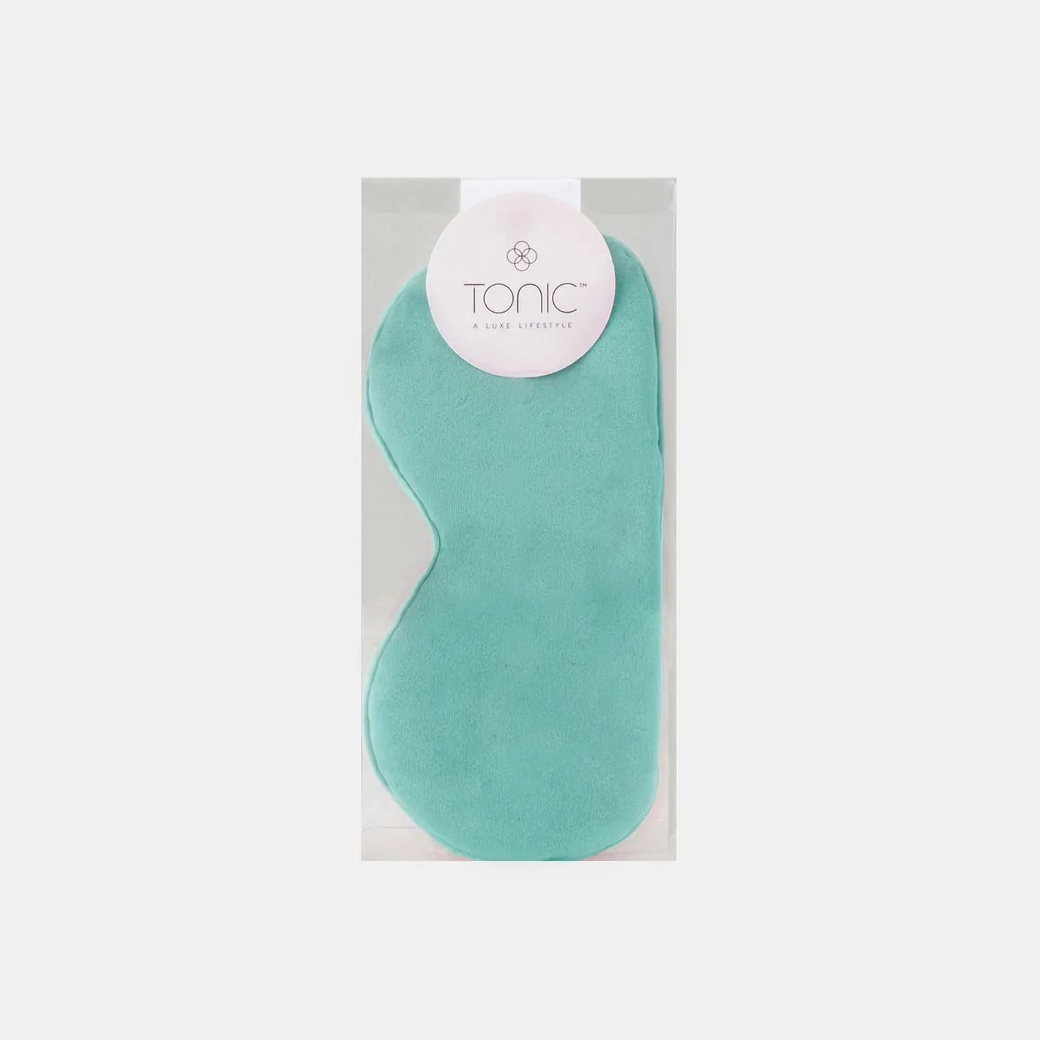 Luxe Velvet Eye Mask- Seafoam