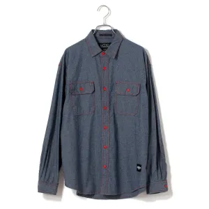 MANASTASH | マナスタッシュ　POINT COL WORK SHIRTS