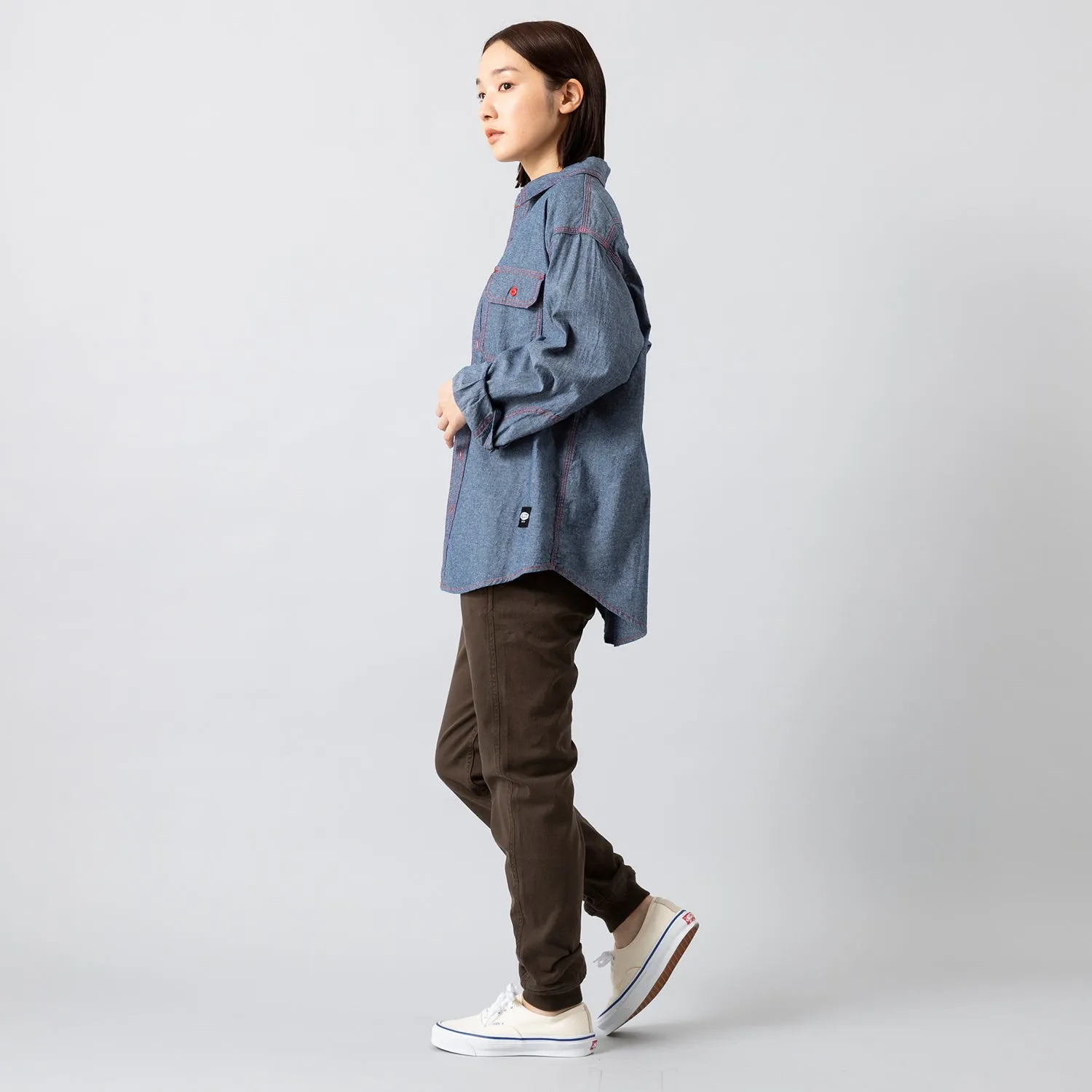 MANASTASH | マナスタッシュ　POINT COL WORK SHIRTS