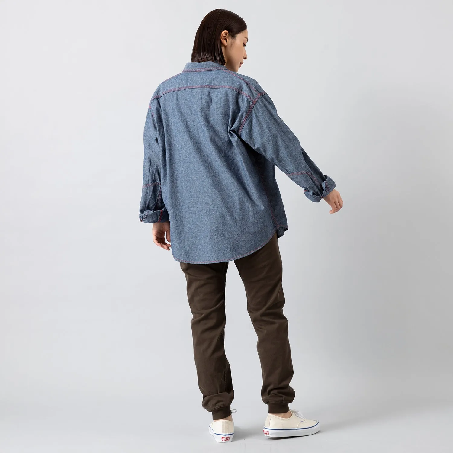 MANASTASH | マナスタッシュ　POINT COL WORK SHIRTS