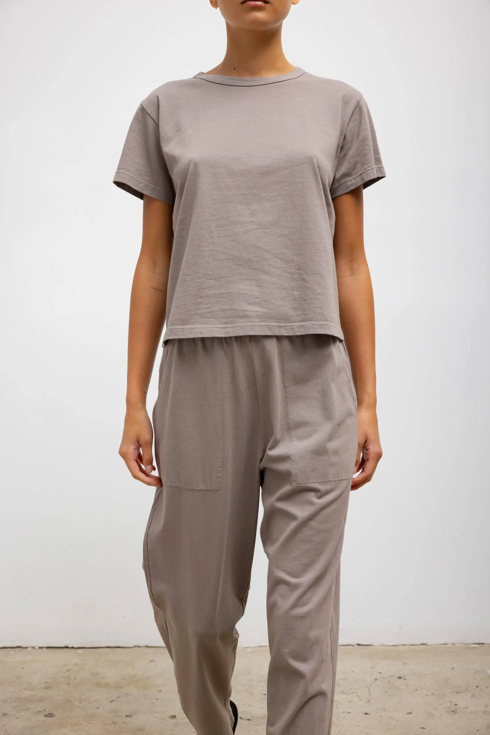 Margo Tapered Pocket Pant in Affogato