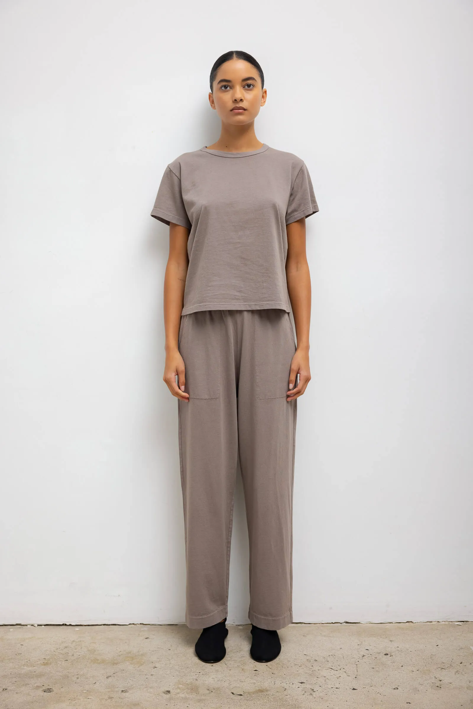 Margo Tapered Pocket Pant in Affogato