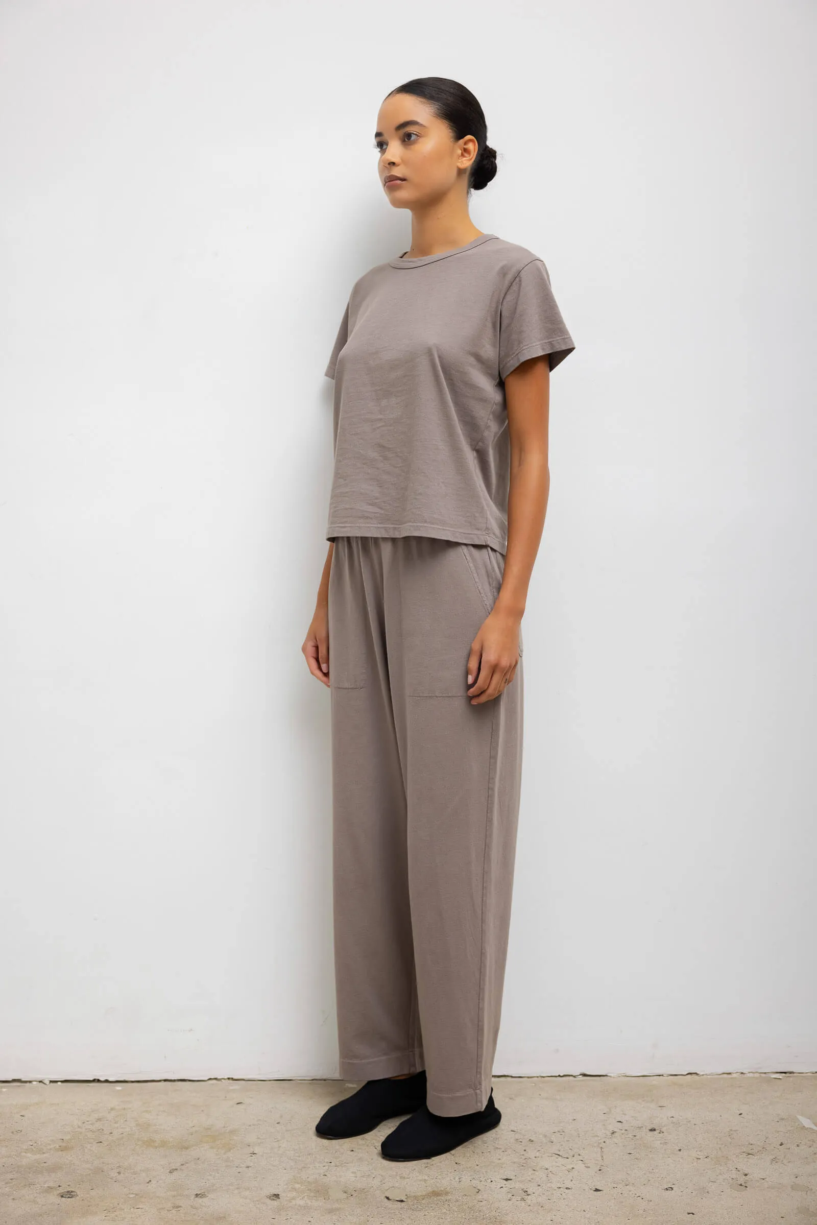 Margo Tapered Pocket Pant in Affogato