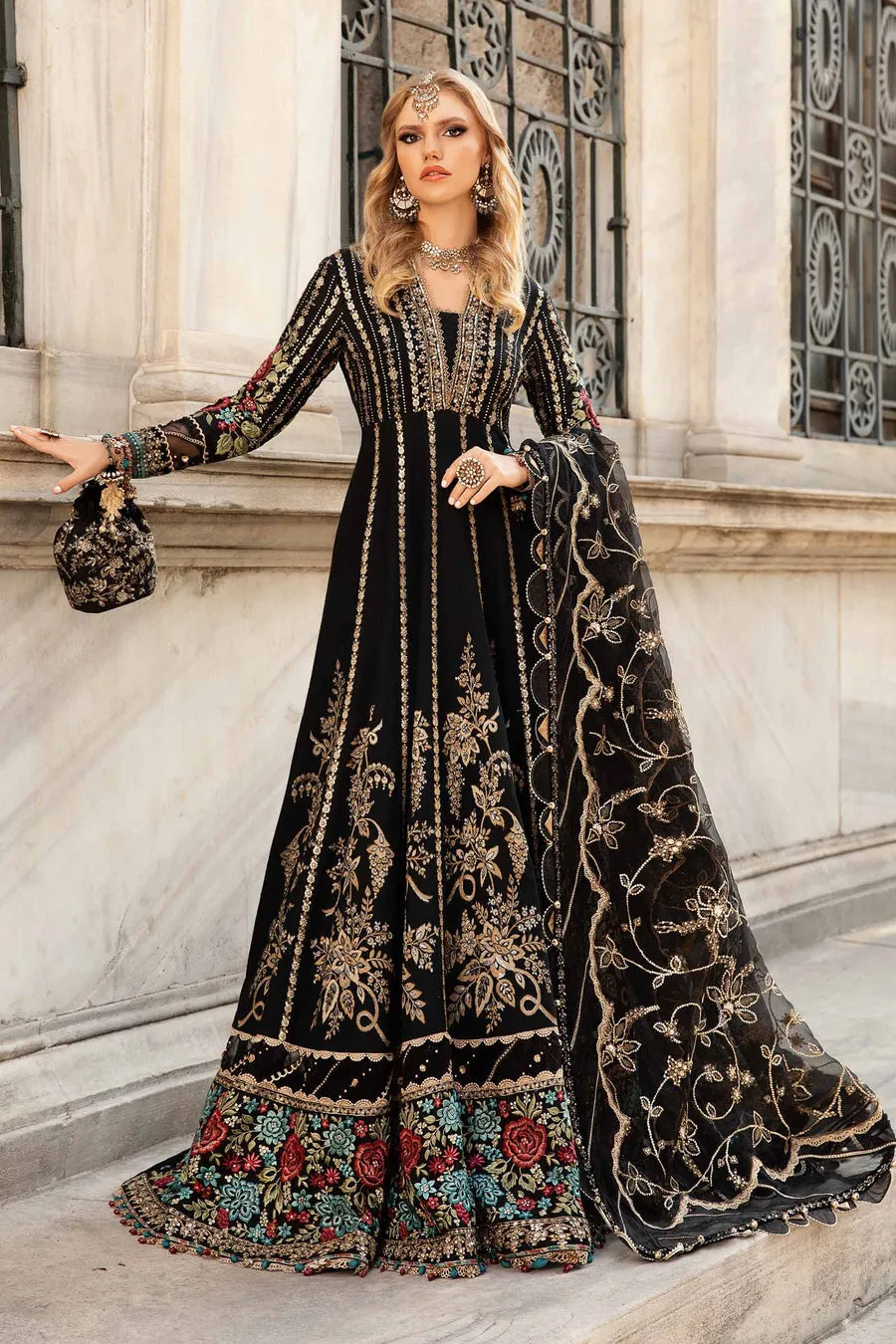 MARIA B | COTTON SATIN COLLECTION 2024 | CST-806