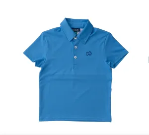Marina Blue Short Sleeve Pro Performance Polo