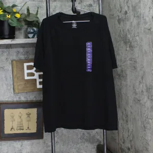 Member's Mark Mens Work It Out Active T-Shirt Tee Black 2XL