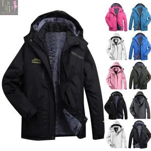 Men's And Women's Mountain Ski Jacket Windproof Rain Jacket For Mens Snow Winter Coat