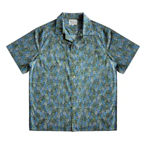Mens Hawaiian Shirt Men's Casual Shirt Japanese Fabric Printed Beach Men's Short Sleeve Shirts Branded Clothing
