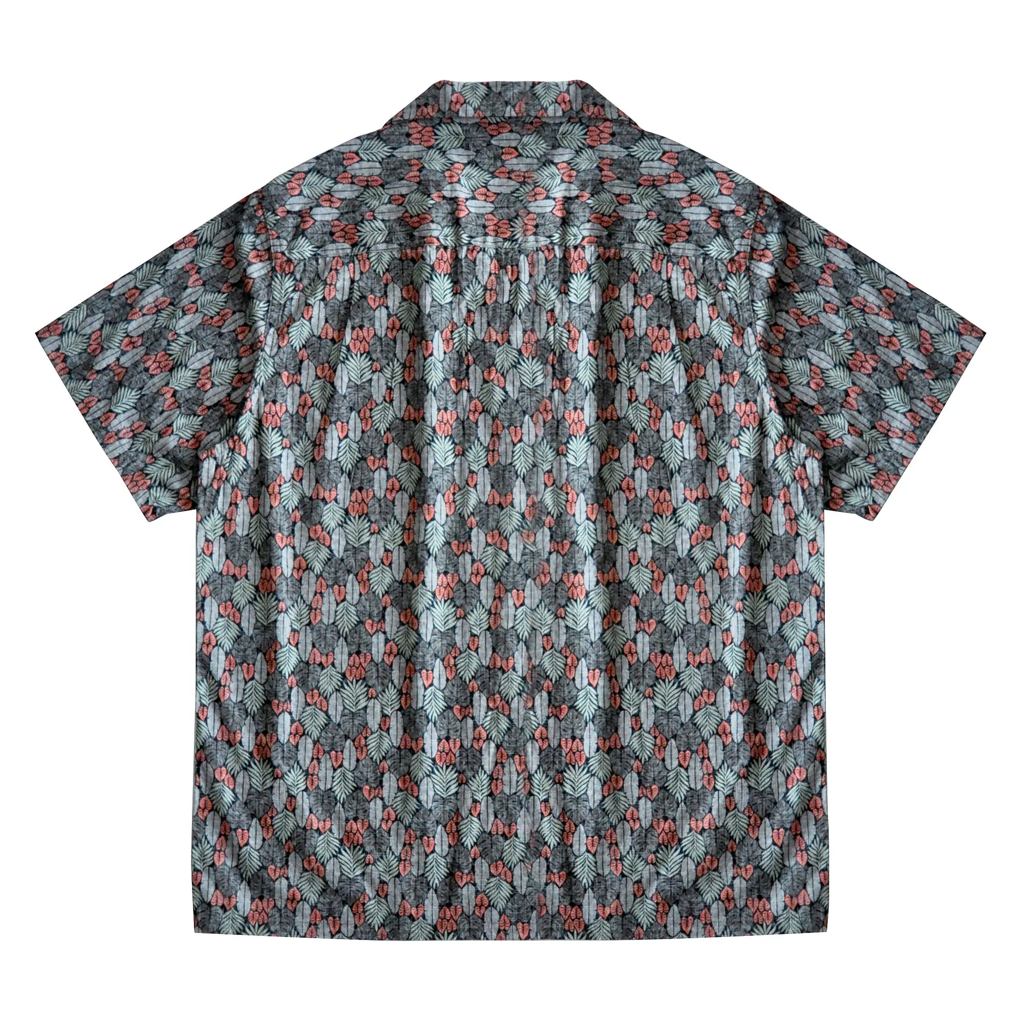 Mens Hawaiian Shirt Men's Casual Shirt Japanese Fabric Printed Beach Men's Short Sleeve Shirts Branded Clothing
