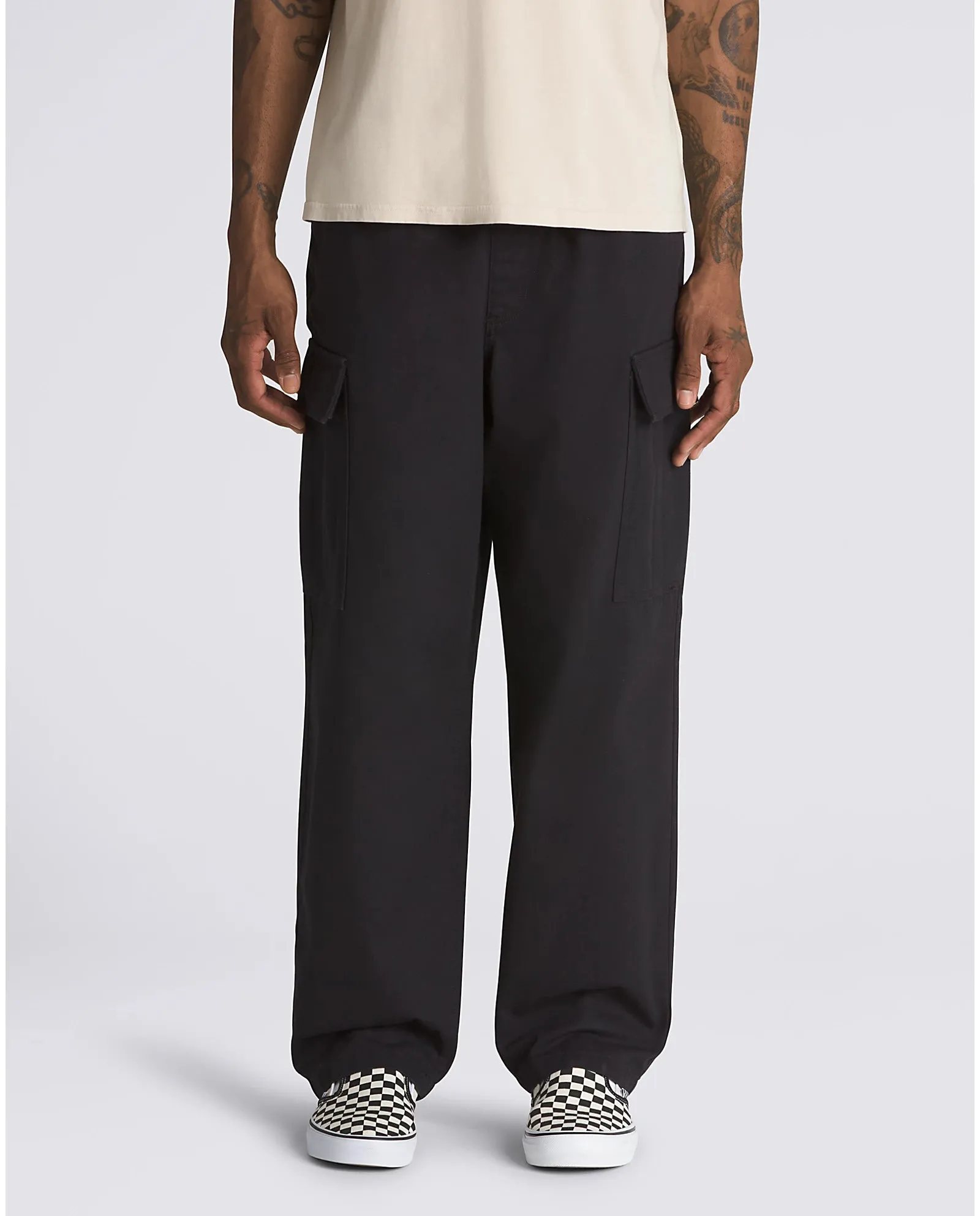 Men's Range Cargo Baggy Tapered Elastic Pants