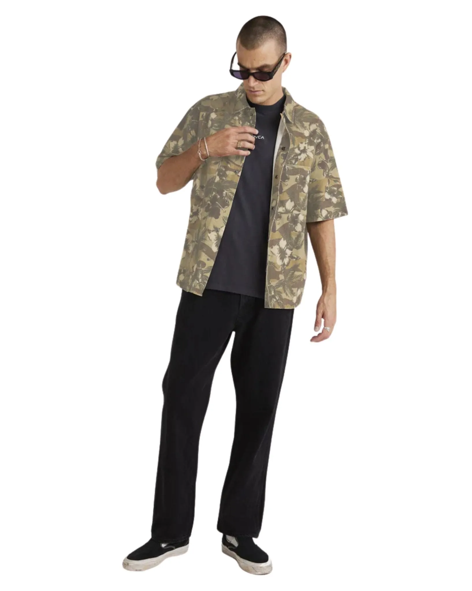 Mens Rover Ss Shirt - Camo