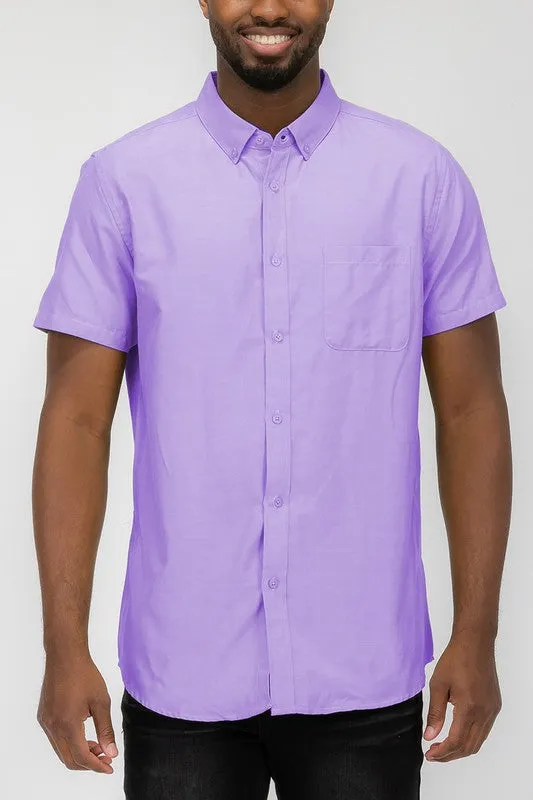 Men's Short Sleeve Button Down Shirts