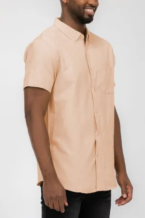 Men's Short Sleeve Button Down Shirts