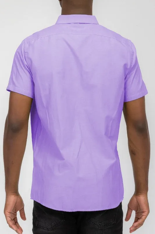 Men's Short Sleeve Button Down Shirts