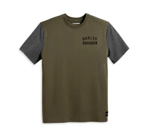 Men's Staple Colorblock Tee - Colorblocked - Grape Leaf