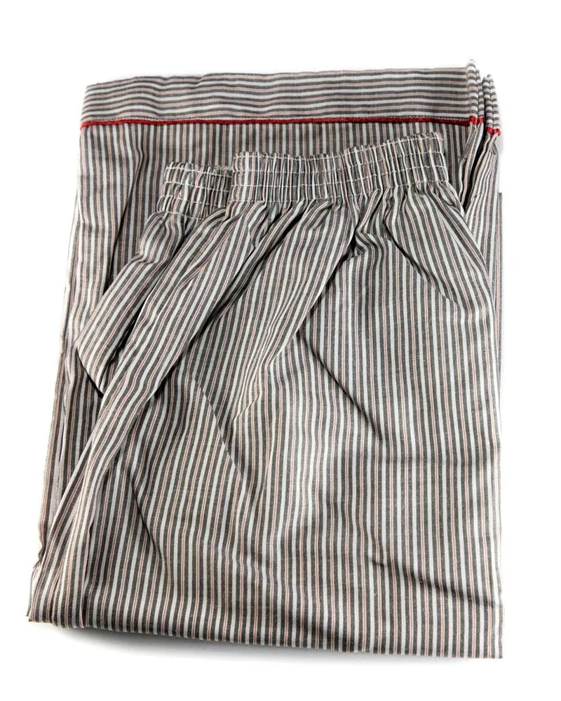 Mens Wedding Nightdress - Striped Design Nightwear By Hy-Brow Plus High Classic