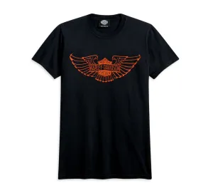 Men's Winged Logo Tee - Black