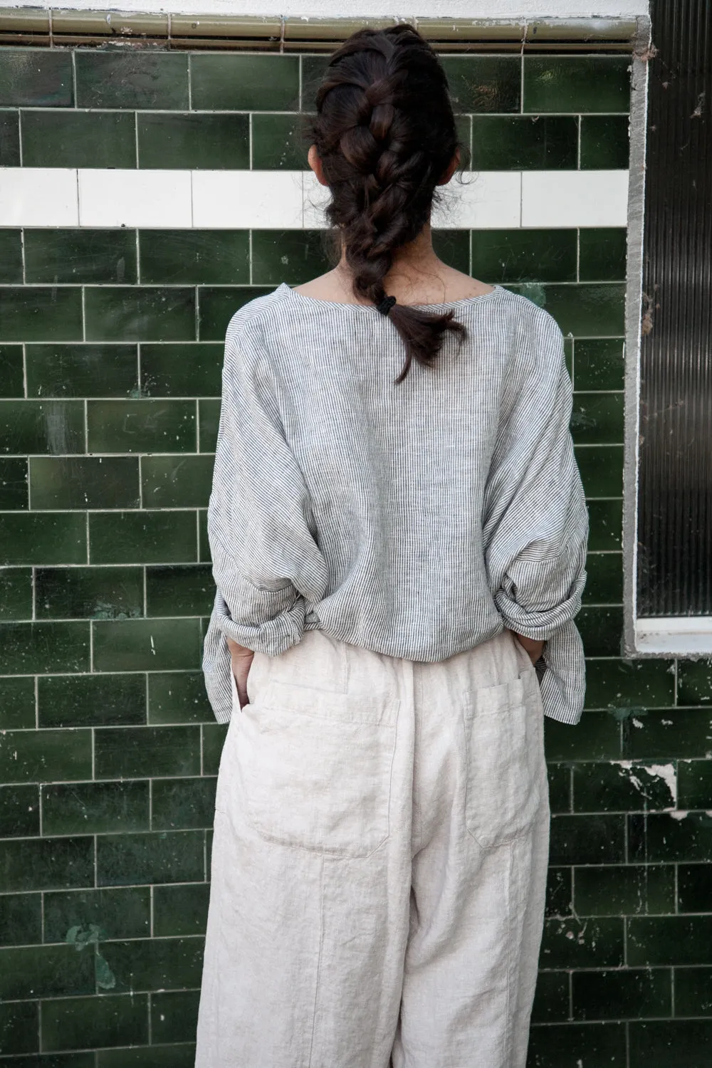 Metta - Frankie Peg Pant - Mid Weight Linen