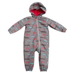 M.I.D. Baby Boys’ Waterproof Pram Suit – Car Print, Sizes 6M to 24M